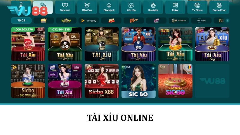 Tài xỉu online